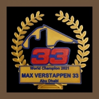World champion trofee Max Verstappen