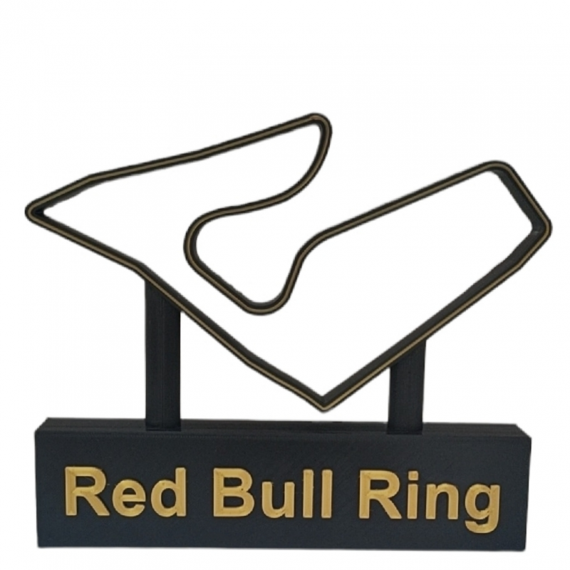 Red bull ring  op voet zwart