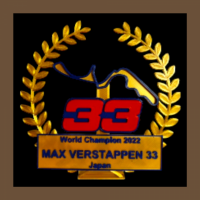 World champion trofee Max Verstappen Japan